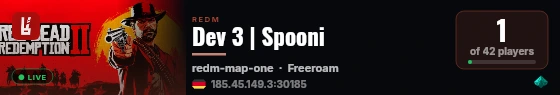 Dev 3 | Spooni live status badge