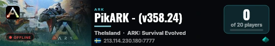PikARK - (v358.24) live status badge
