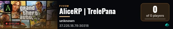AliceRP | TrelePana live status badge