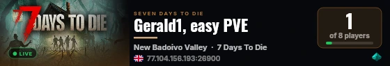 Gerald1, easy PVE live status badge