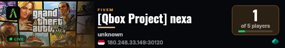 [Qbox Project] nexa live status badge