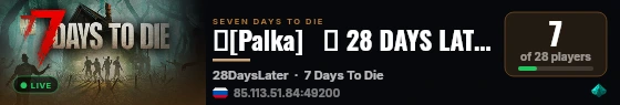 [Palka]   ☣ 28 DAYS LATER ☣   [27.08] live status badge