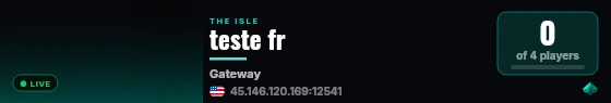 teste fr live status badge