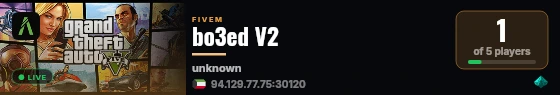 bo3ed V2 live status badge