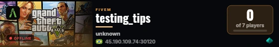 testing_tips live status badge