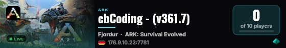 cbCoding - (v361.7) live status badge