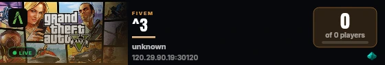 ^3 live status badge