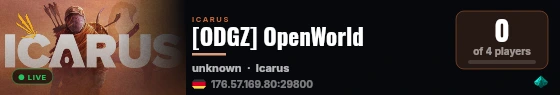 [ODGZ] OpenWorld live status badge