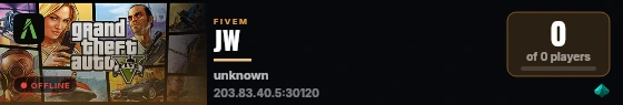 JW live status badge