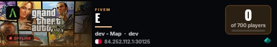E live status badge