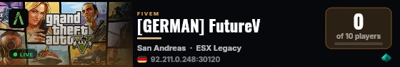 [GERMAN] FutureV  live status badge