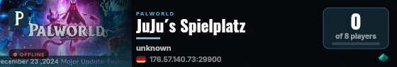 JuJu´s Spielplatz live status badge