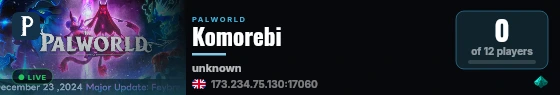 Komorebi live status badge