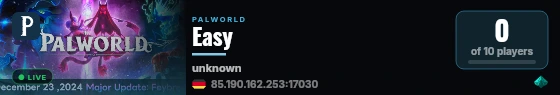 Easy live status badge