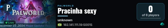 Pracinha sexy live status badge
