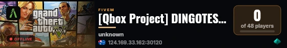 [Qbox Project] DINGOTESTSERVER live status badge