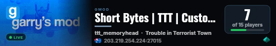 Short Bytes | TTT | Custom Roles live status badge