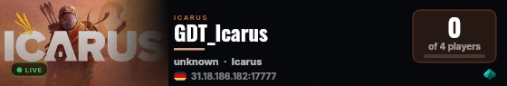 GDT_Icarus live status badge