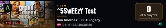 ^5SwEEzY Test live status badge