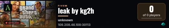 leak by kg2h live status badge