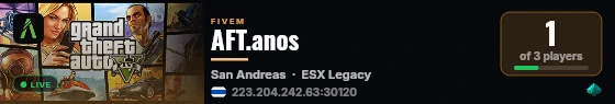 AFT.anos live status badge