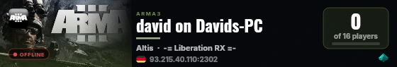 david on Davids-PC live status badge