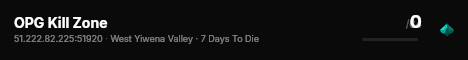 OPG Kill Zone live status badge