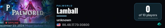 Lamball live status badge