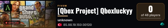 [Qbox Project] Qboxluckyy live status badge