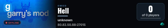 Hell live status badge