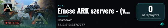 Emese ARK szervere - (v358.24) live status badge