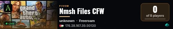 Nmsh Files CFW live status badge