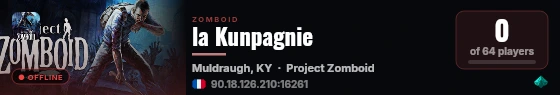 la Kunpagnie live status badge