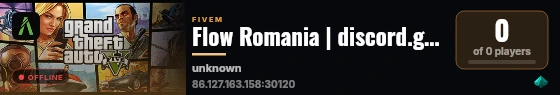 Flow Romania | discord.gg/flowro live status badge