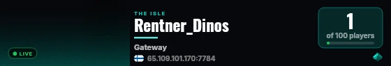 Rentner_Dinos live status badge