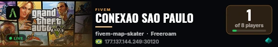 CONEXAO SAO PAULO live status badge