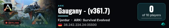 Gaugany - (v361.7) live status badge