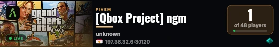[Qbox Project] ngm live status badge