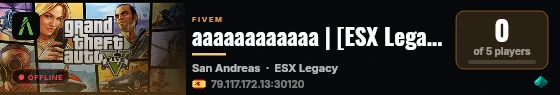 aaaaaaaaaaaa | [ESX Legacy] live status badge