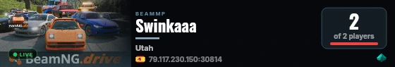 Swinkaaa live status badge