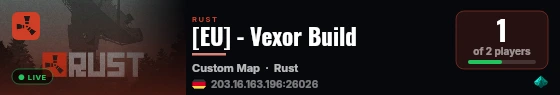 [EU] - Vexor Build live status badge