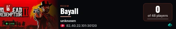 Bayall live status badge