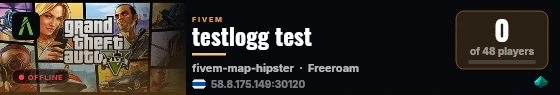 testlogg test  live status badge