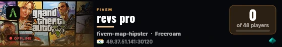 revs pro live status badge