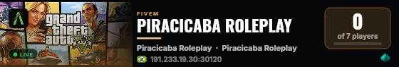PIRACICABA ROLEPLAY live status badge
