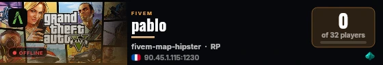 pablo live status badge