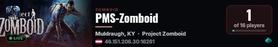 PMS-Zomboid live status badge
