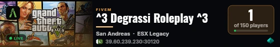 ^3 Degrassi Roleplay ^3  live status badge