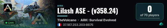 Lilash ASE - (v358.24) live status badge