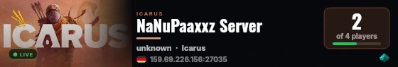 NaNuPaaxxz Server live status badge